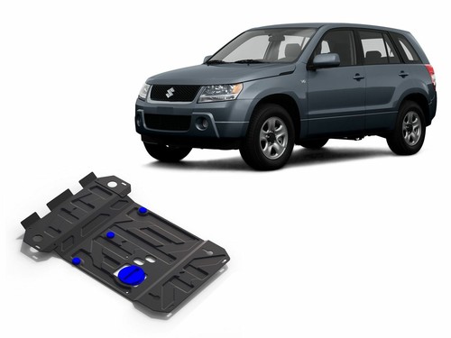 Protection sous moteur - moteur, acier