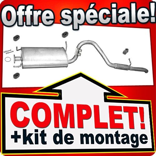 Silencieux arriere pour suzuki - arriere,