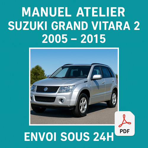 Manuel atelier suzuki grand - suzuki,