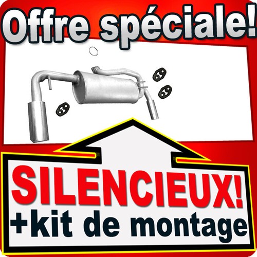 Silencieux arriere pour - silencieux,